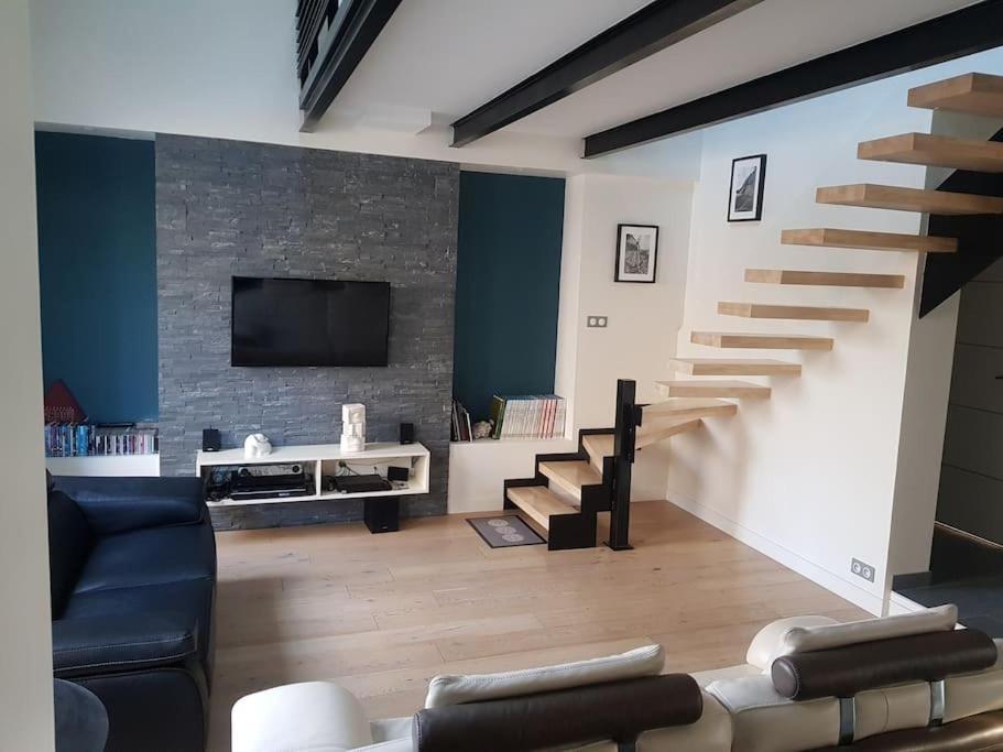 9 Pers 160 M² +Jardin- 10Mn Nantes -30Mn Mer Bouguenais Kültér fotó